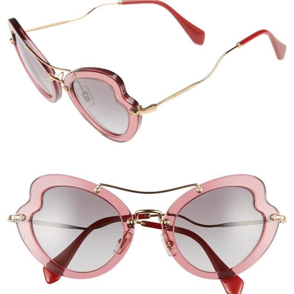 Miu Miu SMU 11R Scenique Butterfly Sunglasses - Picture 1 of 2